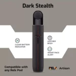 RELX Artisan Dark Stealth – original Relx vape for UAE users