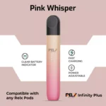 RELX Infinity Plus Pink Whisper color vape