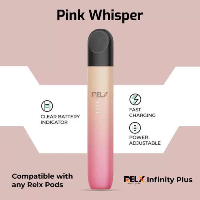 Relx infinity plus pink whisper