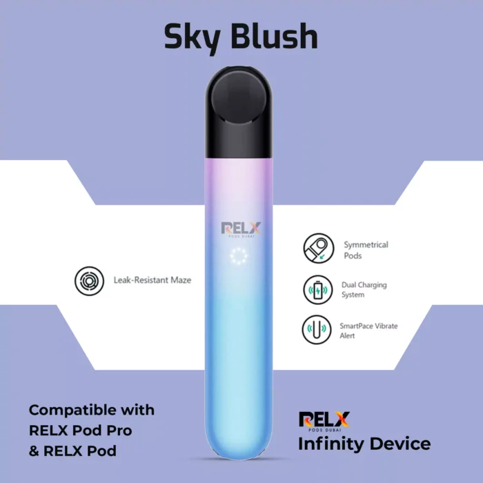 Relx infinity device sky blush