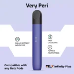 Relx Infinity Plus Very Peri color vape Dubai
