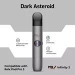 RELX Infinity 2 Dark Asteroid color vape in Dubai