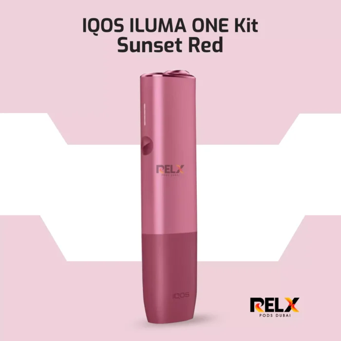 Iqos iluma one kit sunset red