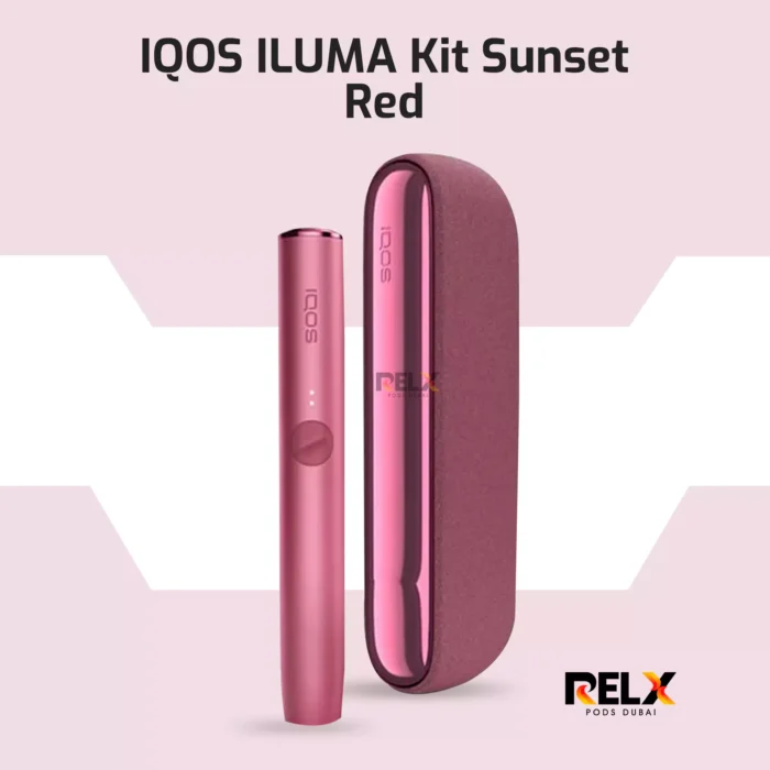 Iqos iluma kit sunset red