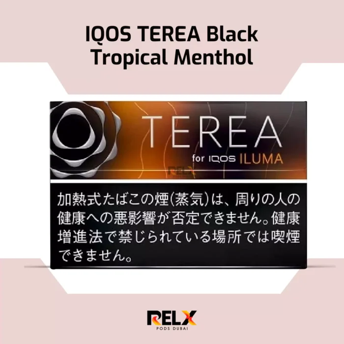 Iqos terea black tropical menthol