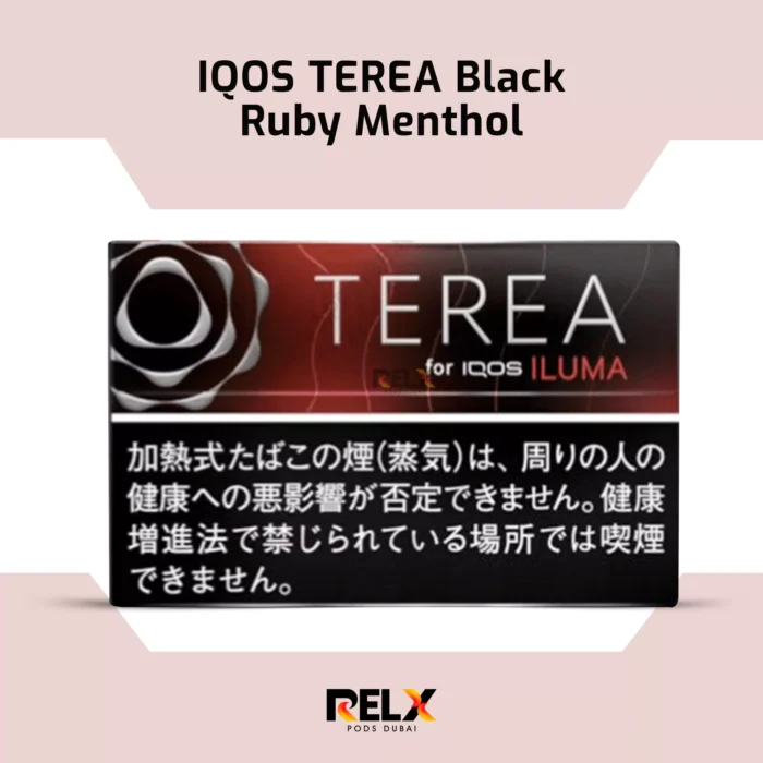 Iqos terea black ruby menthol