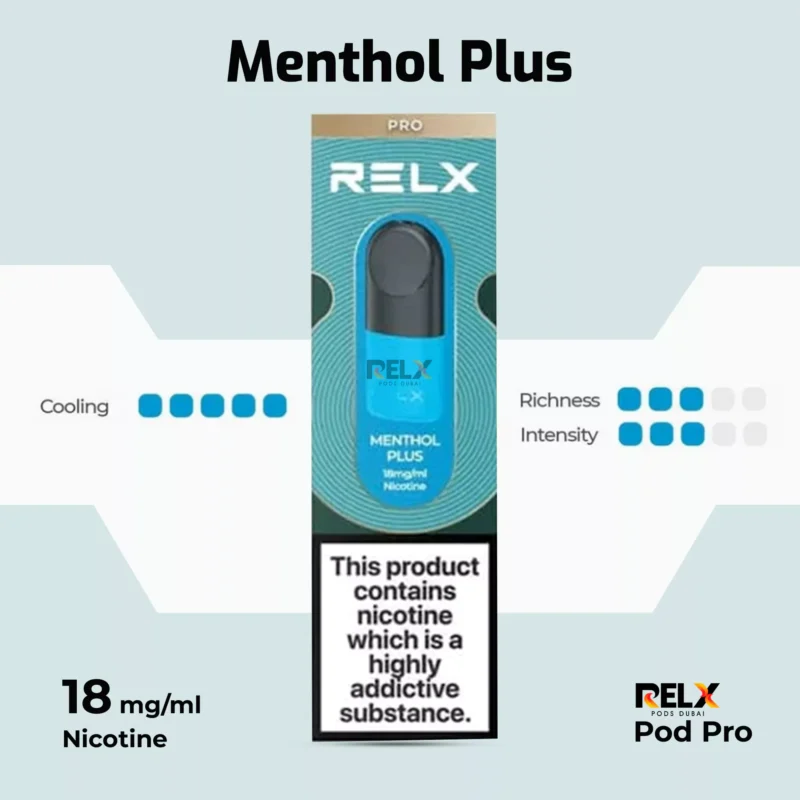 Relx Pod Pro Menthol Plus 1.8%