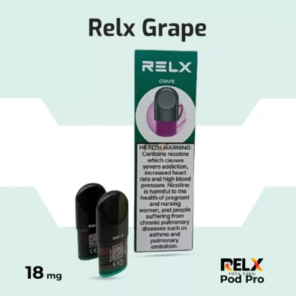 Relx pod pro strawberry 1. 8% Relx pod pro grape pod for relx infinity dubai