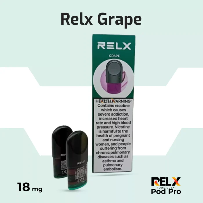 Relx pod pro grape 18mg