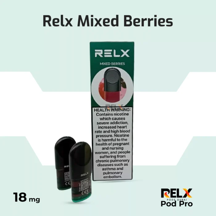 Relx pod pro mixed berries 18mg