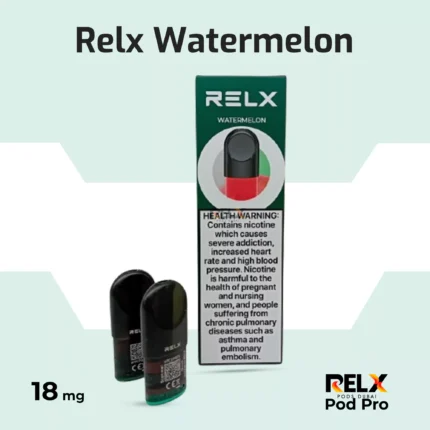 Relx pod pro watermelon 18mg now available in sharjah