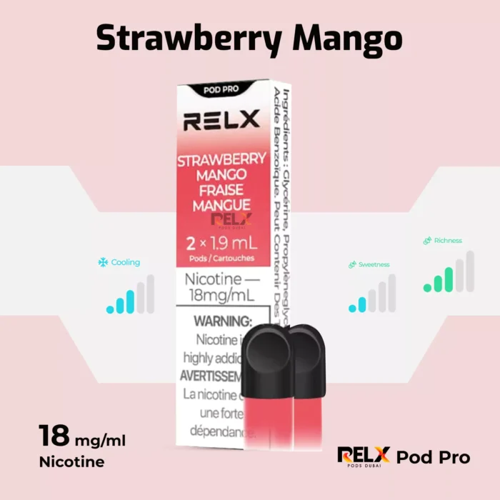 Relx pod pro strawberry mango