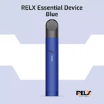 RELX Essential Blue vape device and pod flavor available in Dubai & UAE