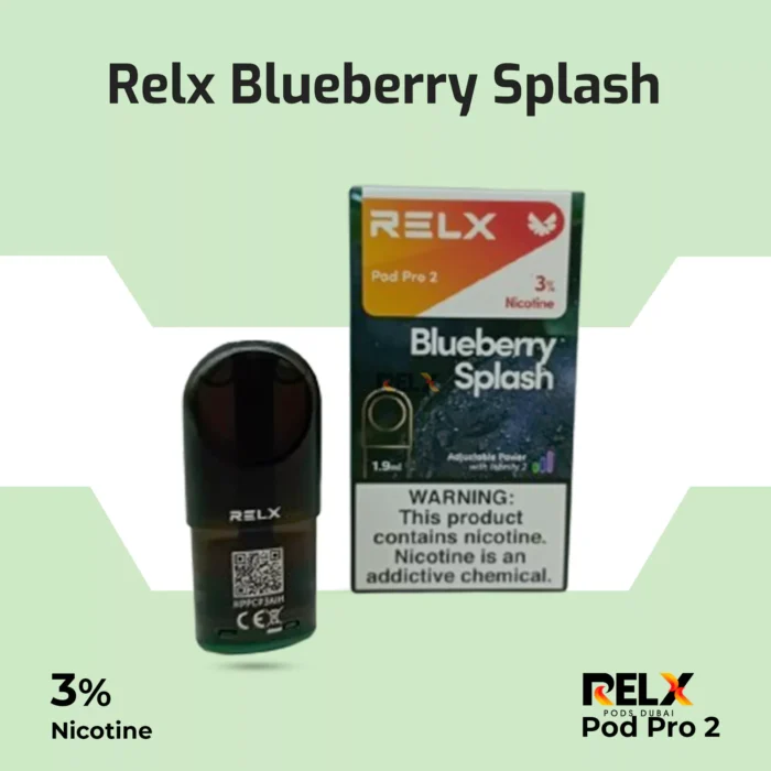 Relx pod pro 2 blueberry splash 3%