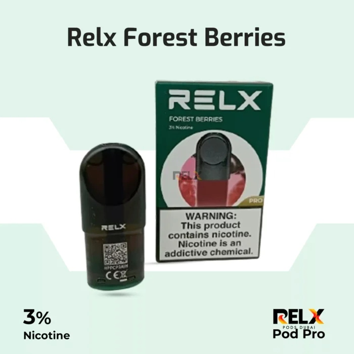 Relx pod pro forest berries 3% nicotine