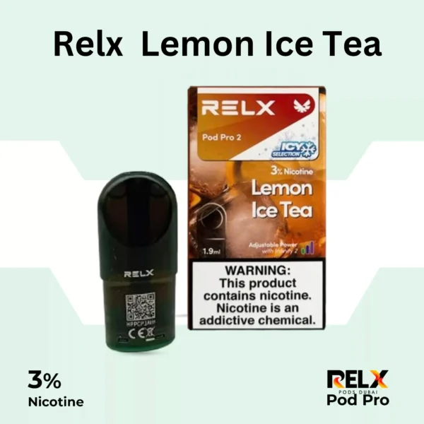 Buy Relx Pod Pro 2 Lemon Ice Tea 3% in Dubai UAE