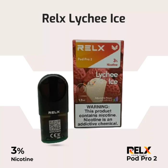 Relx pod pro 2 lychee ice 3%