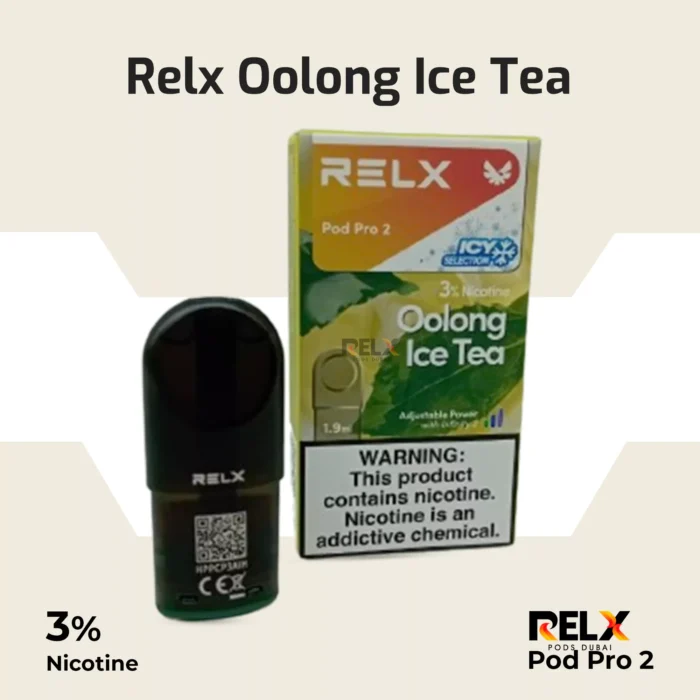 Relx pod pro 2 oolong ice tea 3%