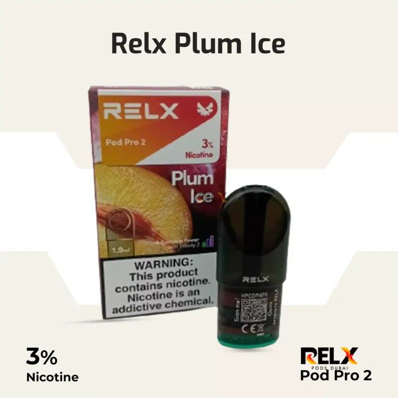 Relx pod pro 2 plum ice 3%