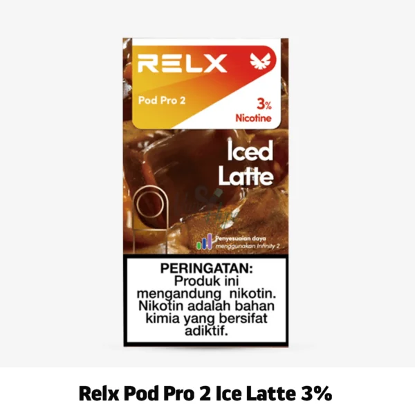 Relx Pod Pro 2 Ice Latte 3% now available in UAE