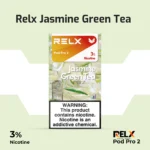Relx Pod Pro 2 Jasmine Green Tea 3% for Relx Device for UAE Vapers