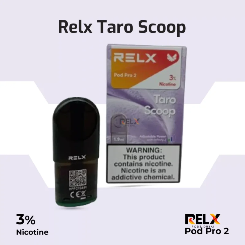 Relx Pod Pro 2 Taro Scoop 3%