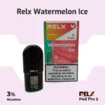 RELX Pod Pro 2 Watermelon Ice nicotine pod flavor available in Dubai