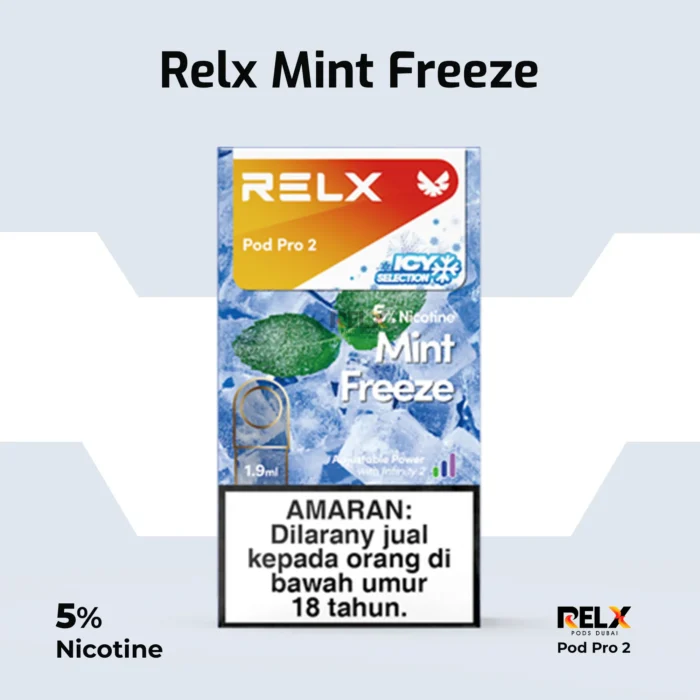 Relx pod pro 2 mint freeze 5%