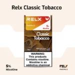 Relx Pod Pro 2 Classic Tobacco 5% vape flavor pod in Dubai