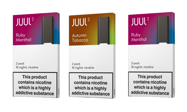 Juul device and pods