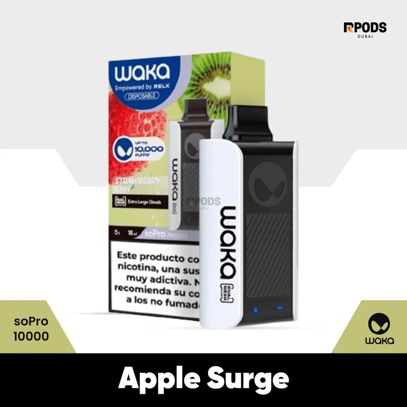 Apple Surge Waka SoPro 10000 Puffs Disposable Vape in Dubai