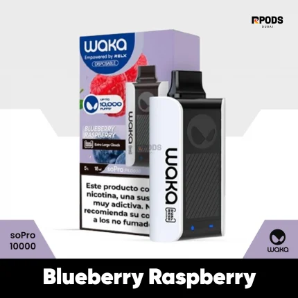 Blueberry Raspberry Waka SoPro 10000 Puffs Disposable Vape