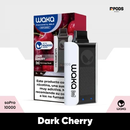 Dark Cherry Waka SoPro 10000 Puffs Disposable Vape in Dubai