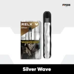 Relx Artisan Metal Silver Wave in Dubai Online for Relx Pods
