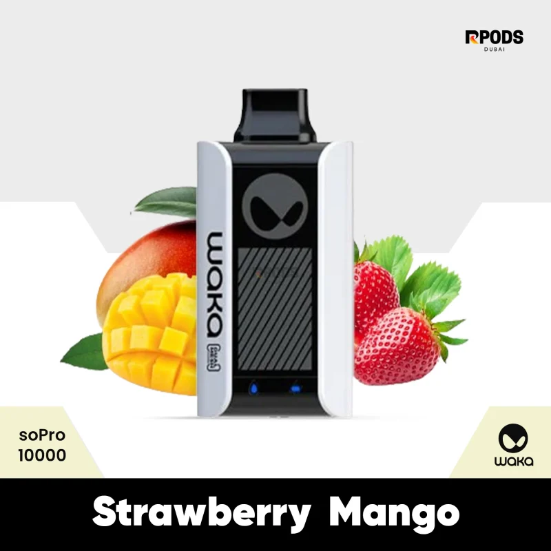 WAKA Vape vs RELX: Which One Should You Choose in 2025? Strawberry Mango WAKA SOPRO 10000 PUFFS in Dubai UAE