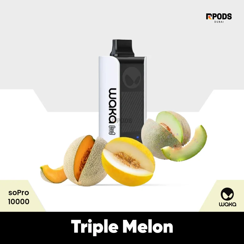 Triple Melon WAKA SOPRO 10000 PUFFS