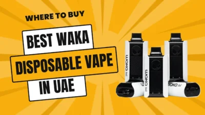 Waka disposable vapes available for purchase in Dubai with various flavors and puff options from trusted retailers