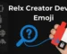 Meaning of Each RELX CREATOR Device Emoji Easy Explanation