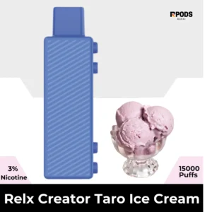 Relx Creator Pods Taro Ice Cream 15000 Puffs