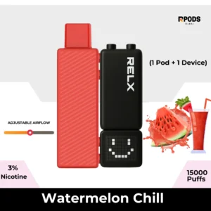 Relx Creator Watermelon Chill Pods and Device 15000 Puffs