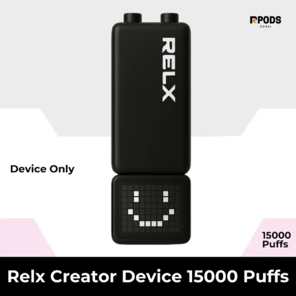 Relx creator device 15000 Puffs avaialble in UAE