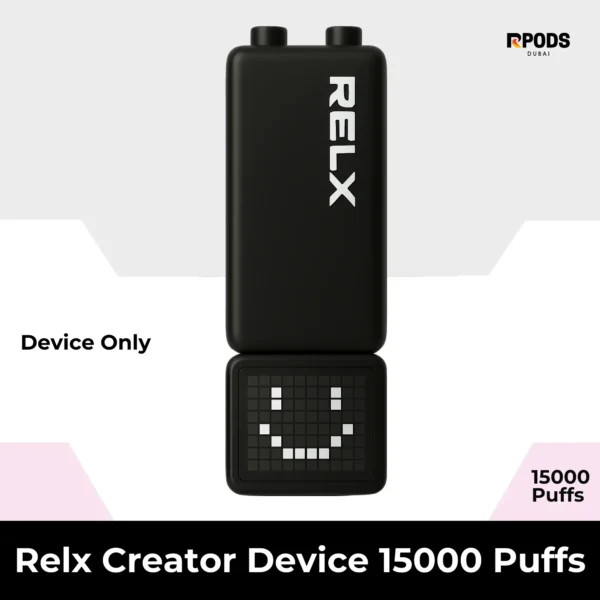 Relx creator device 15000 Puffs avaialble in UAE