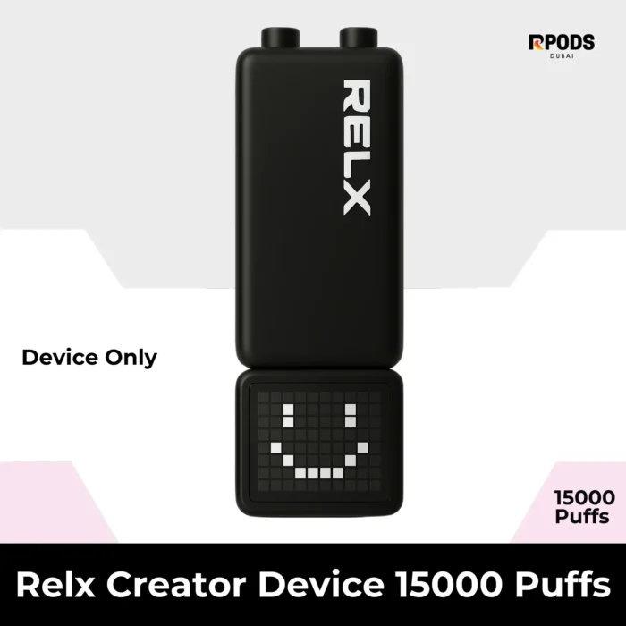 Relx creator device 15000 Puffs avaialble in UAE