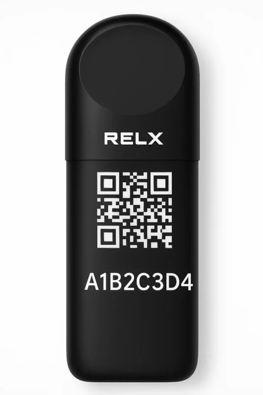 Relx Pod QR code