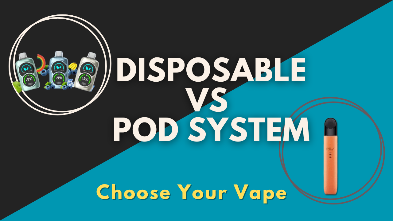 Which one to choose in Dubai: Disposable or Pod System? Choosing Your First Vape in Dubai: Disposable or Pod System?