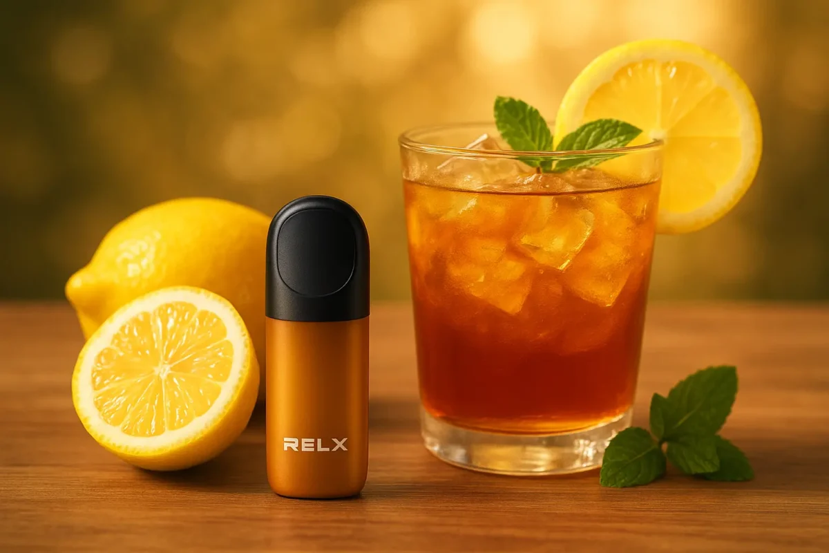 Top RELX Flavors in Dubai 2025: Trendy Picks RELX Pod Pro 2 Lemon Ice Tea 3