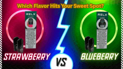 Relx Pod Pro Strawberry vs Blueberry