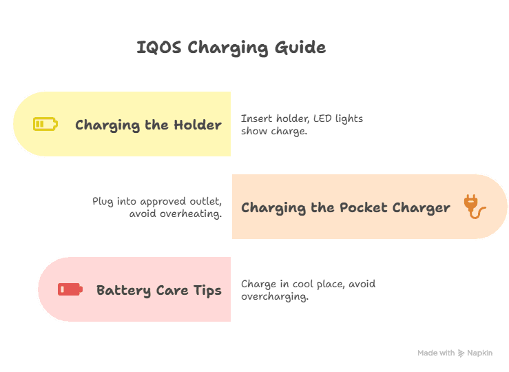Step-by-Step Setup Guide: How to Get Started With Your IQOS Device Charging Your IQOS visual selection