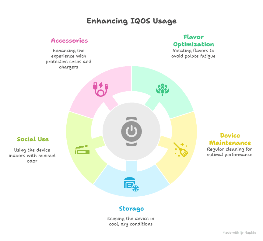 Step-by-Step Setup Guide: How to Get Started With Your IQOS Device Maximizing Your IQOS Experience visual selection