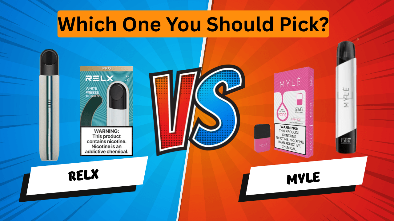 RELX vs. Myle – Comparing Two Popular Vape Brands in Dubai & UAE